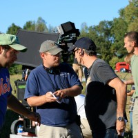 James Suttles directing the film Red Dirt Rising